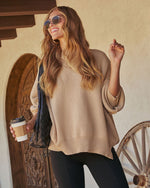 Elouise Knit Oversized Pullover Sweater