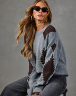 High Hopes Knit Argyle Sweater
