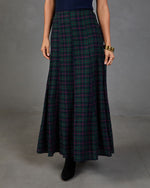 Darcey Plaid Maxi Skirt
