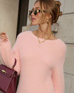 Light Pink % Special Place Heart Pendant Necklace-2