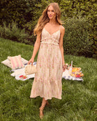 Sweet Love Floral Midi Dress