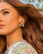 Petal Frequency Floral Stud Earrings