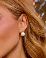 Morning Affair Pearl Stud Earrings