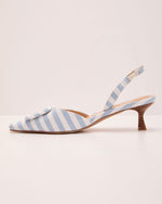 Payten Striped Slingback Heels
