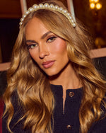 Social Grace Faux Pearl Embellished Headband