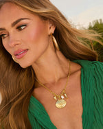 Marina Isle Seashell Charm Pendant Necklace