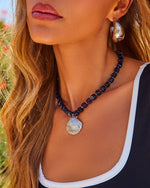 Ocean Honey Seashell Charm Necklace
