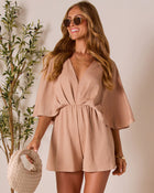 Christien Kimono Sleeve Romper