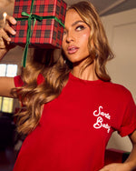 Santa Baby Muse Cotton Graphic Short Sleeve Top