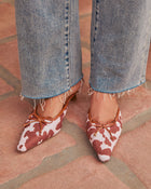 Heidi Animal Print Kitten Heel