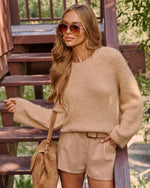 Rustic Rides Belted Leather Shorts