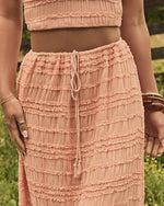 Festival Darling Ruffle Chiffon Maxi Skirt