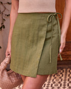 Lemia Wrap Tie Skirt