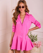 Finlie Poplin Mini Shirt Dress