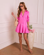 Finlie Poplin Mini Shirt Dress