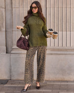 Moment In Time Leopard Print Pants