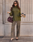 Moment In Time Leopard Print Pants