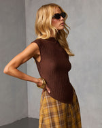 Atina Asymmetric Hem Top