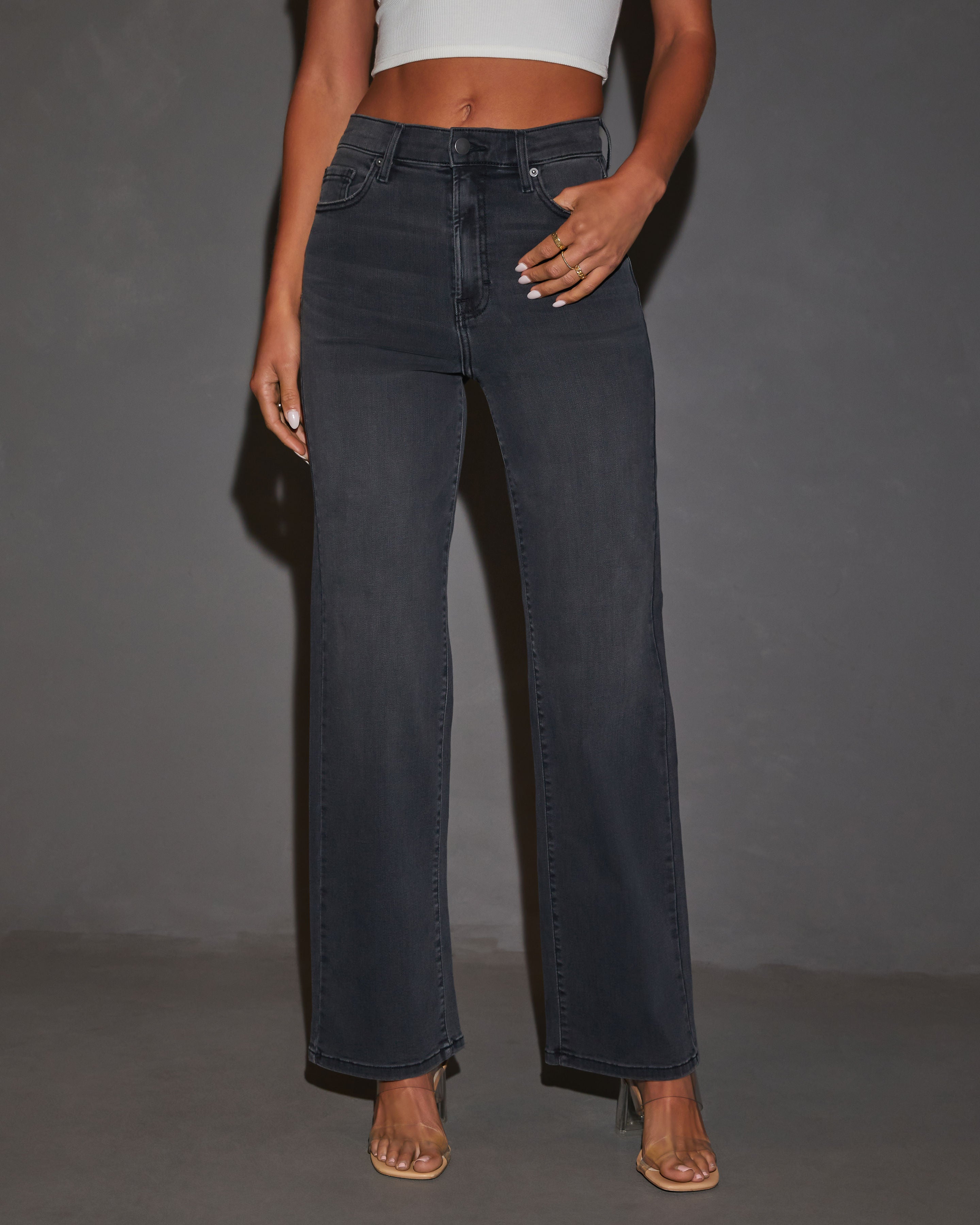 VICI Icon High Rise Straight Jeans