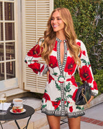 Rosalien Belted Mini Dress