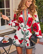 Rosalien Belted Mini Dress