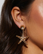 Starfish Drop Earrings