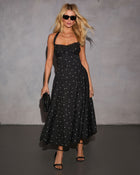 Everwood Halter Corset Midi Dress