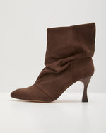 Kaycee Scrunch Faux Suede Bootie