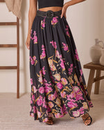 Olenda Floral Maxi Skirt