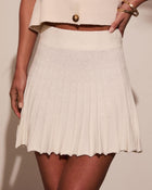 Off White % Enzo Knit Mini Skirt-1