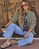 Olive % Arianne Quilted Jacket-1