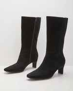 Nelle Faux Suede Mid Calf Boots