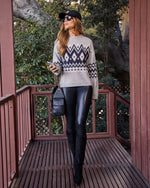 Black % Savrin Vegan Leather Leggings-1