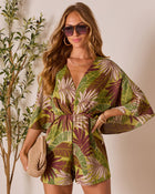 Brinklie Kimono Sleeve Romper