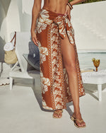 Pure Paradise Printed Wrap Tie Sarong