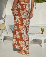 Pure Paradise Printed Wrap Tie Sarong