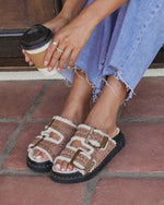 Fawned Sherpa Lined Sandal