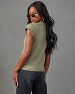 Nila Knit Short Sleeve Sweater