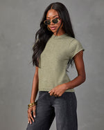 Nila Knit Short Sleeve Sweater