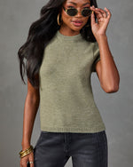 Nila Knit Short Sleeve Sweater
