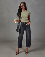 Nila Knit Short Sleeve Sweater