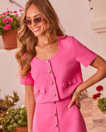 Gentle Authority Suiting Crop Top