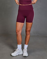 Motion Theory Contrast Stripe Biker Shorts