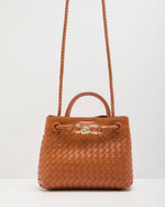 Vita Woven Bow Detail Crossbody Bag