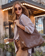 Barlow Leather Slouchy Tote