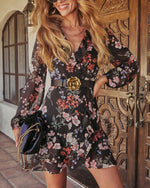 Ashglow Flower Buckle Belt