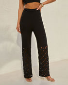Colette Laser Cut Out Pants