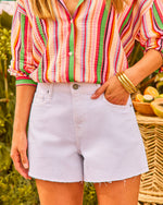 Starlyn Mid Rise Denim Shorts