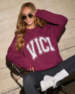 VICI Muse Oversized Graphic Sweatshirt