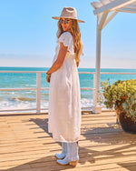 Salt Meadow Eyelet Organza Maxi Dress